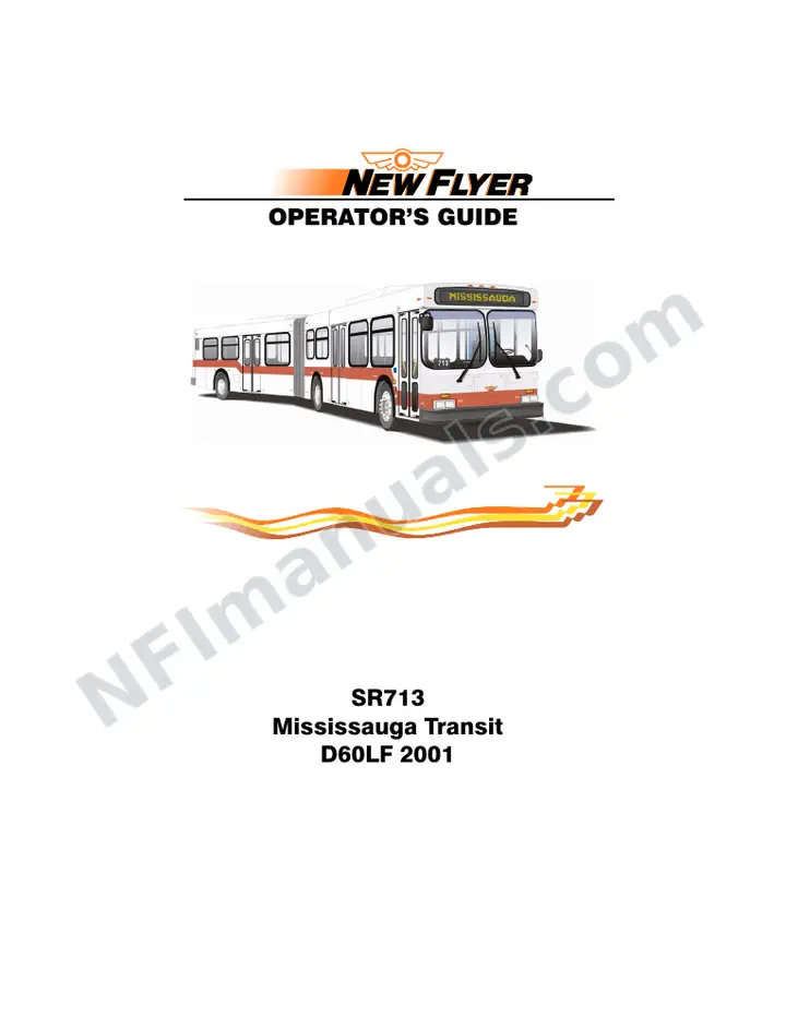 SR713 Operator's Guide, Mississauga Transit first-page preview