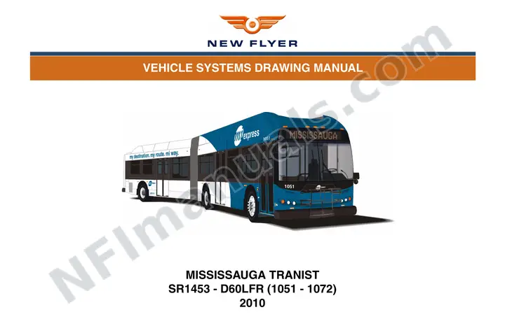SR1453 Vehicle Systems Drawings, Mississauga Transit first-page preview
