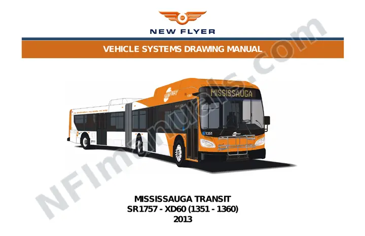 SR1757 Vehicle Systems Drawings, Mississauga Transit first-page preview