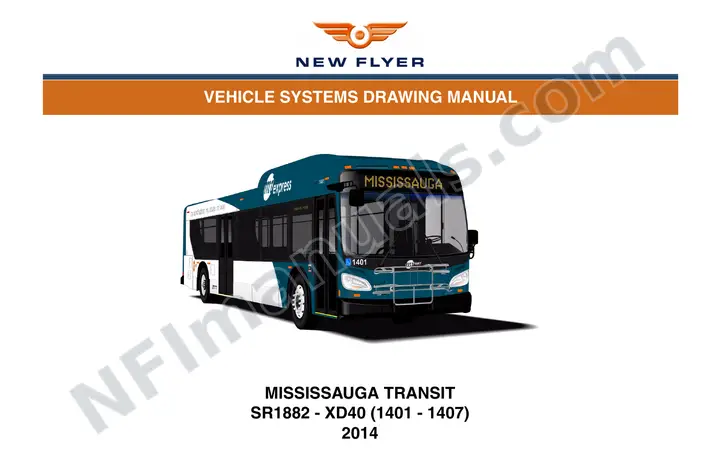 SR1882 Vehicle Systems Drawings, Mississauga Transit first-page preview