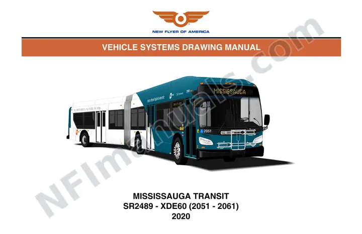 2489 Vehicle Systems Drawings, Mississauga Transit first-page preview