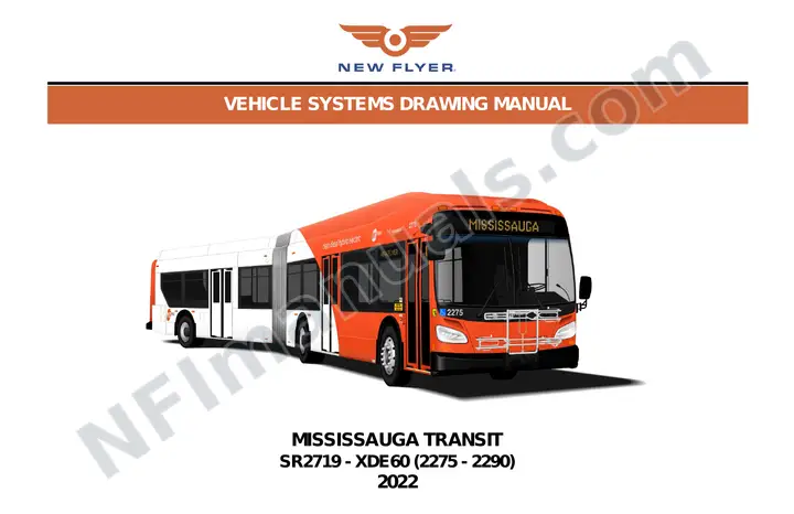 SR2719 Vehicle Systems Drawings, Mississauga Transit first-page preview