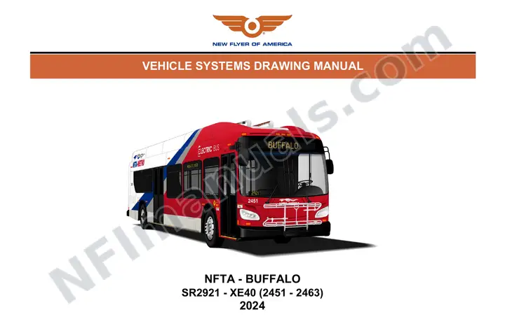 SR2921 Vehicle Systems Drawings, NFTA - Buffalo first-page preview