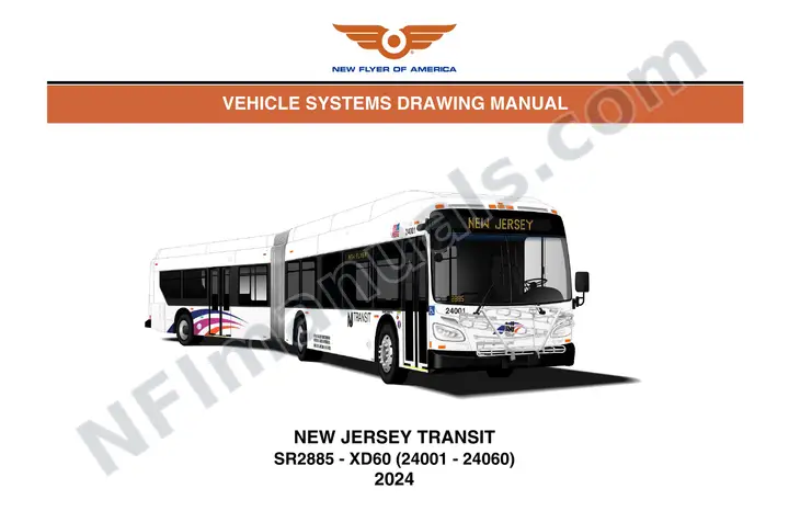 SR2885 Vehicle Systems Drawings, New Jersey Transit first-page preview