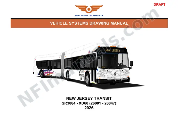 SR3084 Vehicle Systems Drawings, New Jersey Transit first-page preview