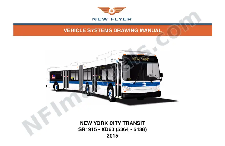 SR1915 Vehicle Systems Drawings, New York City Transit first-page preview