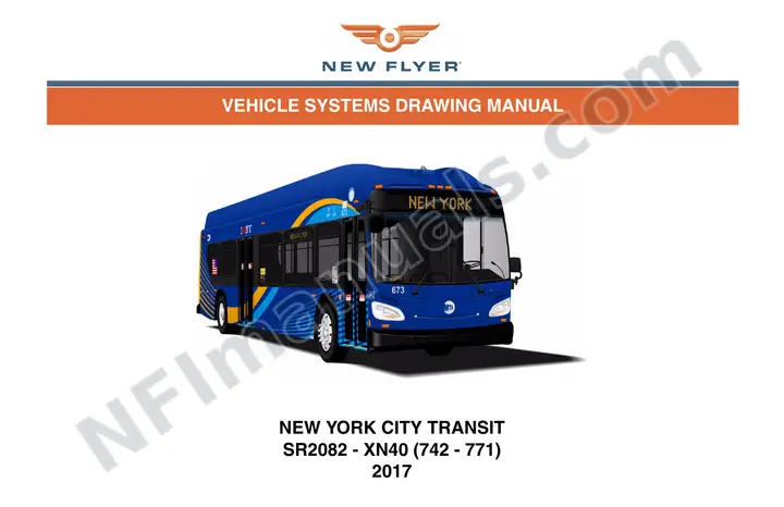 SR2082 Vehicle Systems Drawings, New York City Transit first-page preview