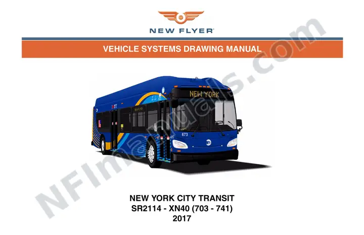 SR2114 Vehicle Systems Drawings, New York City Transit first-page preview