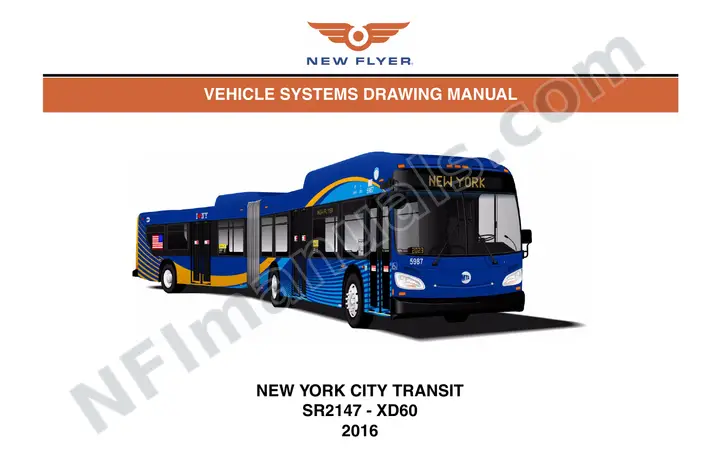 SR2147 Vehicle Systems Drawings, New York City Transit first-page preview