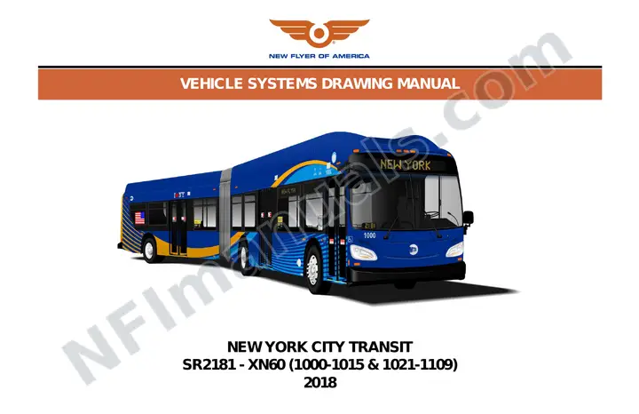 SR2181 Vehicle Systems Drawings, New York City Transit first-page preview