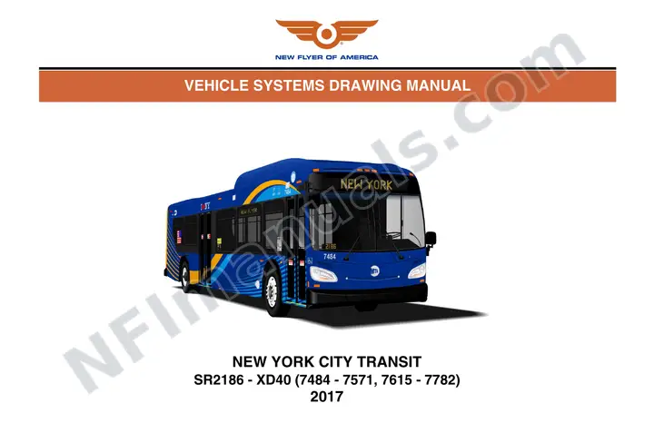 SR2186 Vehicle Systems Drawings, New York City Transit first-page preview