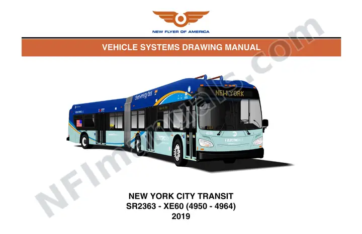 SR2363 Vehicle Systems Drawings, New York City Transit first-page preview