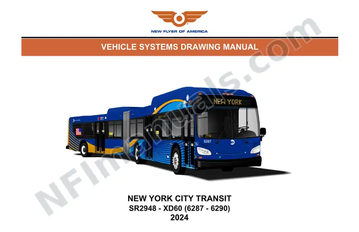 SR2948 Vehicle Systems Drawings, New York City Transit first-page preview