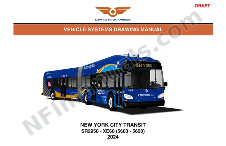 SR2950 Vehicle Systems Drawings, New York City Transit first-page preview