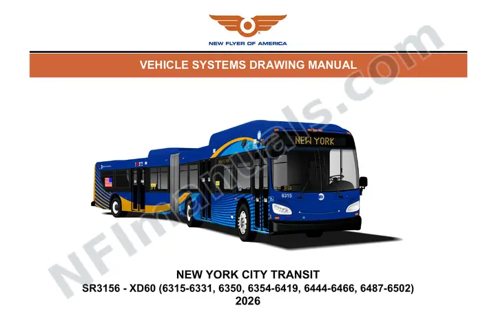 SR3156 Vehicle Systems Drawings, New York City Transit first-page preview