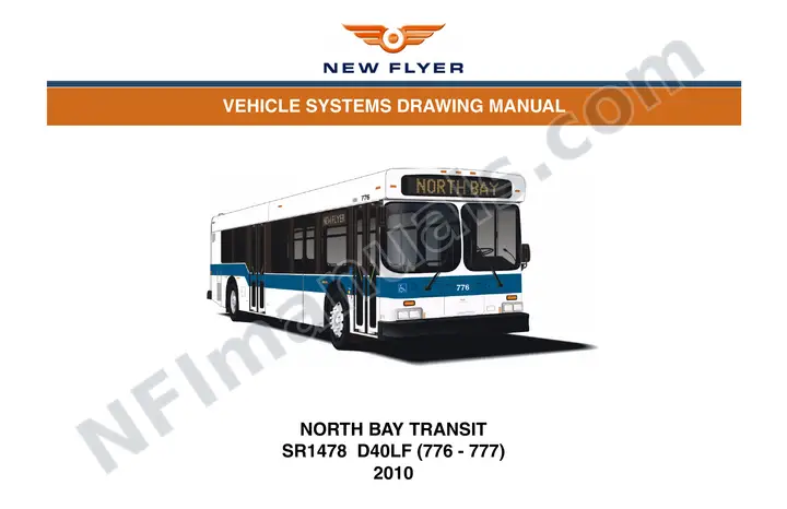 SR1478 Vehicle Systems Drawings, North Bay Transit first-page preview