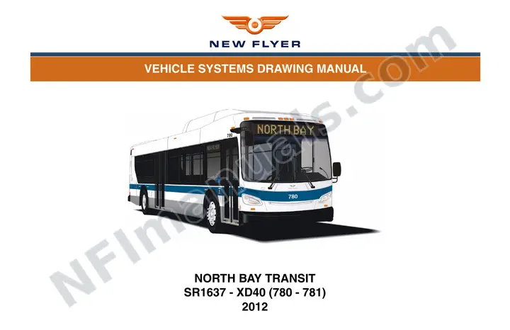 SR1637 Vehicle Systems Drawings, North Bay Transit first-page preview