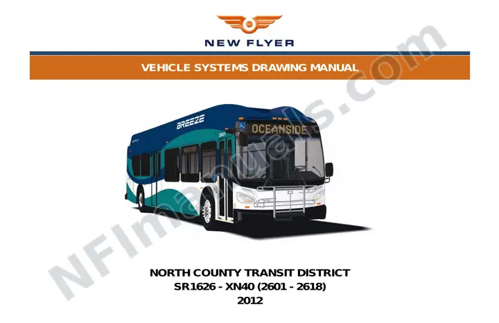 SR1626 Vehicle Systems Drawings, North County Transit District - Oceanside first-page preview