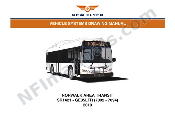 SR1421 Vehicle Systems Drawings, Norwalk Area Transit first-page preview