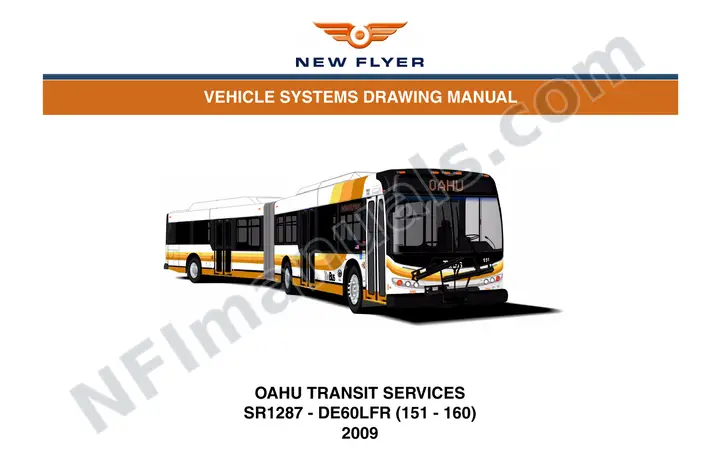 SR1287 Vehicle Systems Drawings, Oahu Transit Services first-page preview