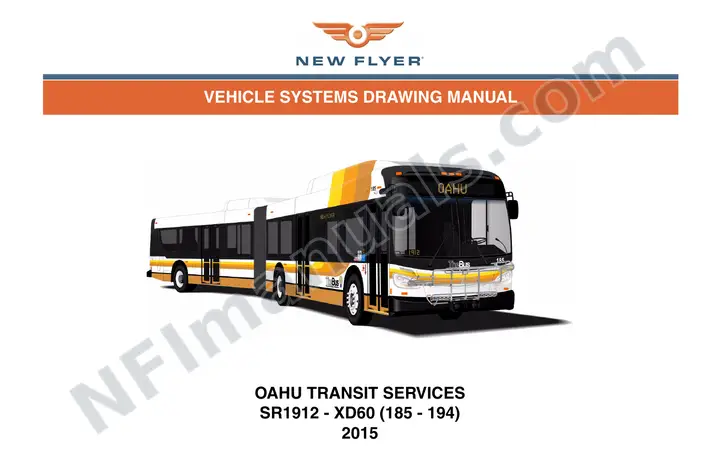 SR1912 Vehicle Systems Drawings, Oahu Transit Services first-page preview