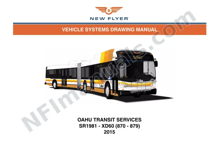 SR1981 Vehicle Systems Drawings, Oahu Transit Services first-page preview
