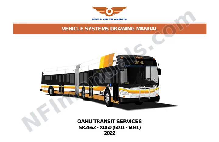 SR2662 Vehicle Systems Drawings, Oahu Transit Services first-page preview