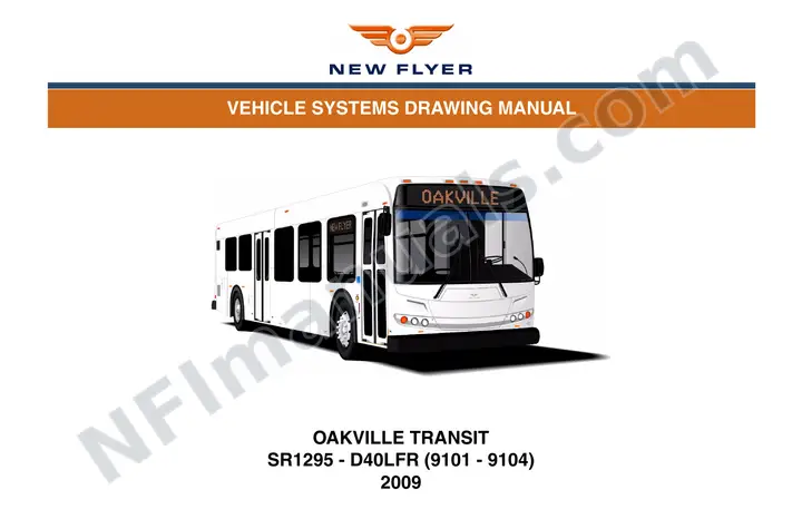 SR1295 Vehicle Systems Drawings, Oakville Transit first-page preview
