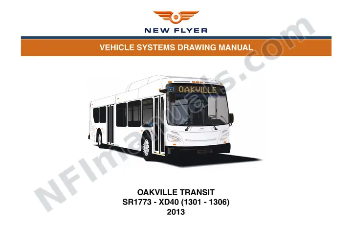 SR1773 Vehicle Systems Drawings, Oakville Transit first-page preview