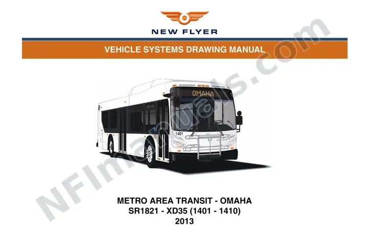 SR1821 Vehicle Systems Drawings, Metro Area Transit - Omaha first-page preview