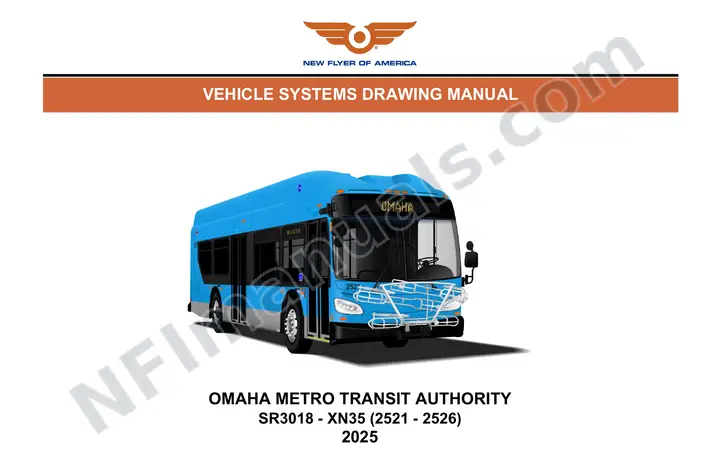SR3018 Vehicle Systems Drawings, Omaha Metro Transit Authority first-page preview