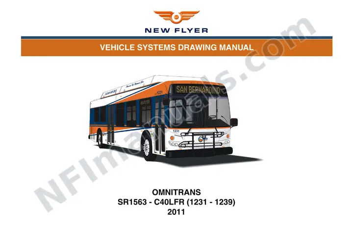 SR1563 Vehicle Systems Drawings, Omnitrans first-page preview