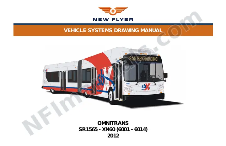 SR1565 Vehicle Systems Drawings, Omnitrans first-page preview