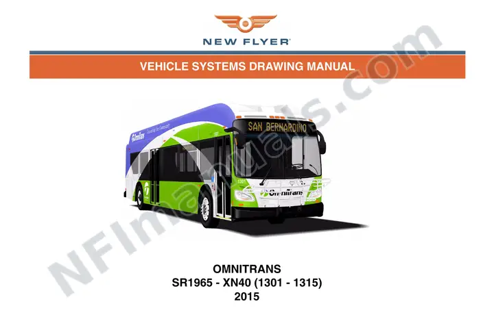 SR1965 Vehicle Systems Drawings, Omintrans first-page preview