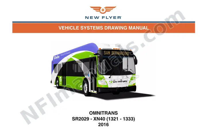 SR2029 Vehicle Systems Drawings, Omnitrans first-page preview