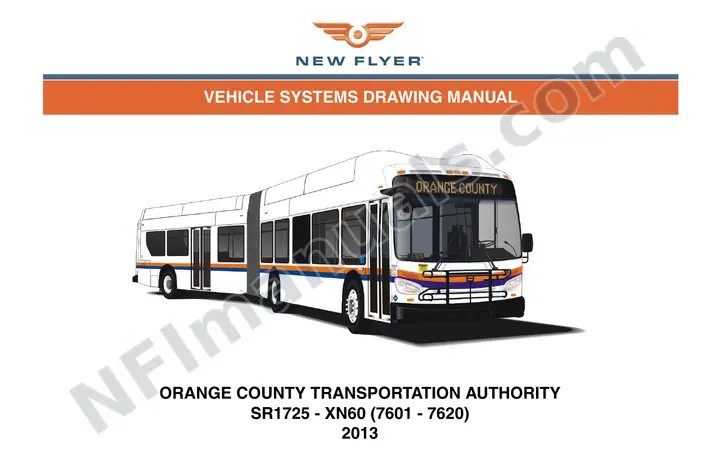 SR1725 Vehicle Systems Drawings, Orange County Transportation Authority first-page preview