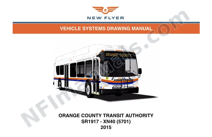 SR1917 Vehicle Systems Drawings, Orange County Transit Authority first-page preview