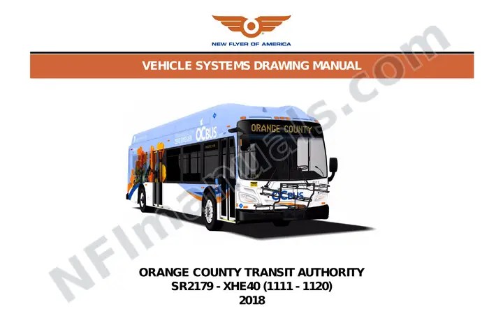 SR2179 Vehicle Systems Drawings, Orange County Transit Authority first-page preview