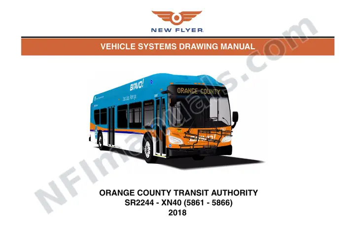 SR2244 Vehicle Systems Drawings, Orange County Transit Authority first-page preview