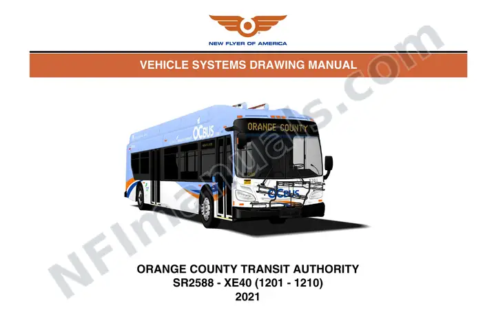SR2588 Vehicle Systems Drawings, Orange County Transit Authority first-page preview