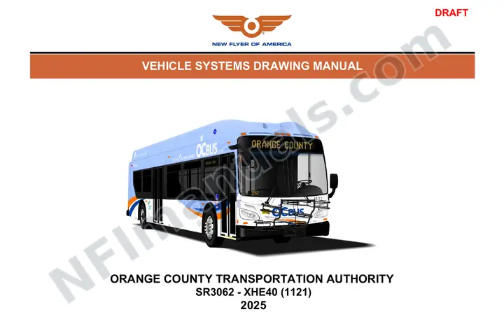 SR3062 Vehicle Systems Drawings, Orange County Transportation Authority first-page preview