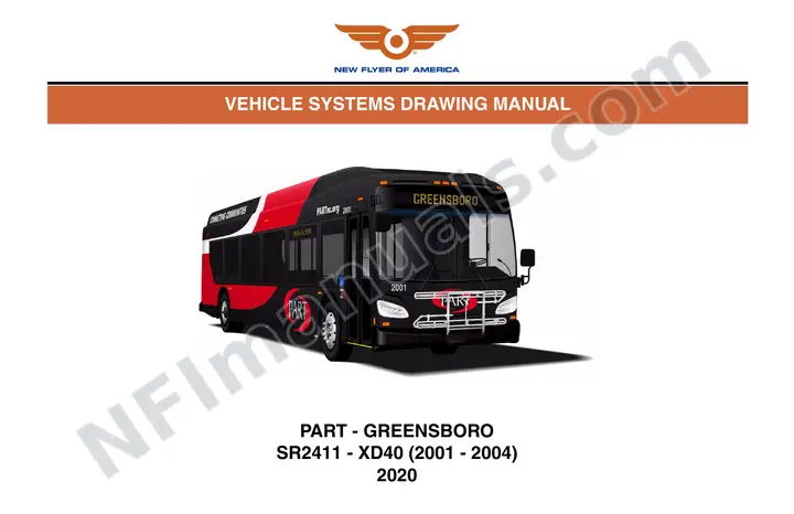 SR2411 Vehicle Systems Drawings, PART - Greensboro first-page preview