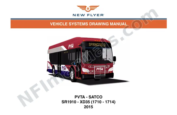 SR1910 Vehicle Systems Drawings, PVTA - SATCO first-page preview