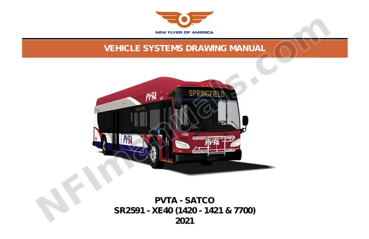 SR2591 Vehicle Systems Drawings, PVTA - SATCO first-page preview