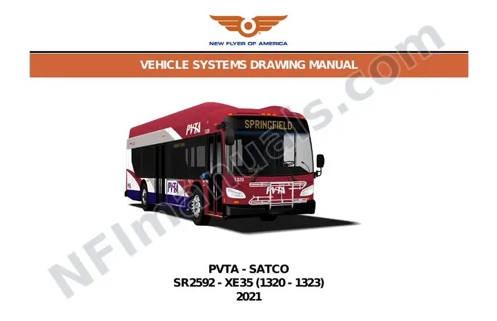 SR2592 Vehicle Systems Drawings, PVTA - SATCO first-page preview
