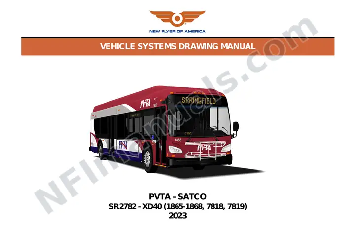 SR2782 Vehicle Systems Drawings, PVTA - SATCO first-page preview