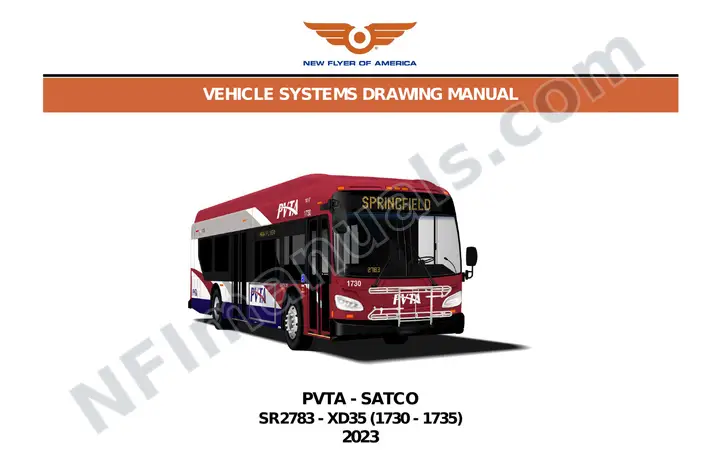 SR2783 Vehicle Systems Drawings, PVTA - SATCO first-page preview