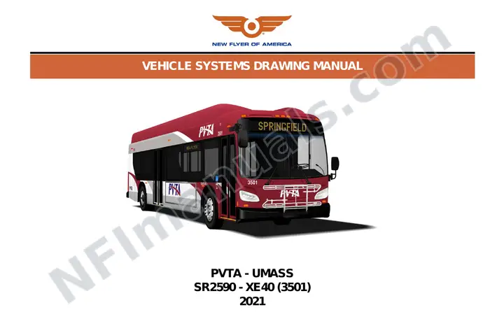 SR2590 Vehicle Systems Drawings, PVTA - UMASS first-page preview