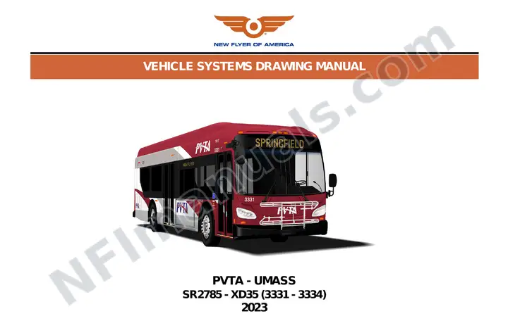 SR2785 Vehicle Systems Drawings, PVTA - UMASS first-page preview