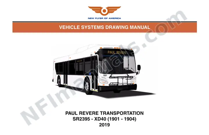 SR2395 Vehicle Systems Drawings, Paul Revere Transportation first-page preview